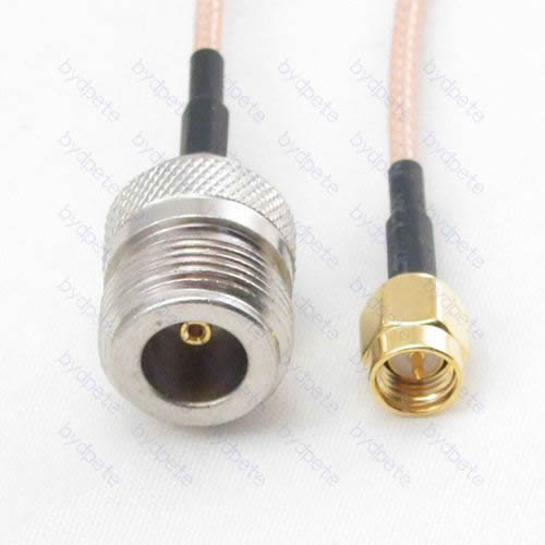 N female to SMA male plug RG-316 RG316 cable coaxial pigtail coax kable 50ohms BYDC025N3161 N-SMA